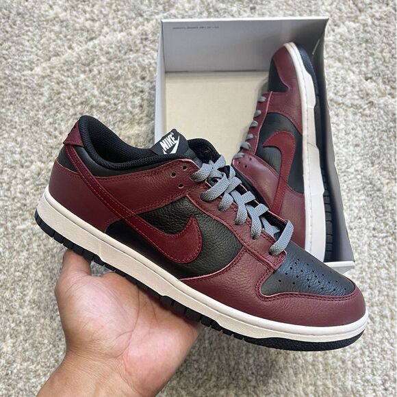 Nike Dunk Low ID Burgundy Maroon New FN0569-900 New - Mens Size 10